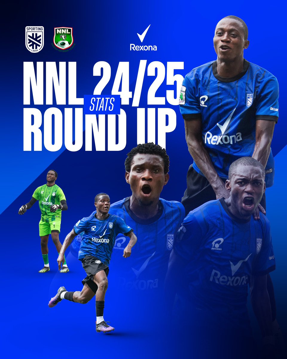 SportingLagos's tweet photo. Our NNL24/25 season in numbers 

Thank you for riding with us 💙

#LetsGoSporting https://t.co/zAT3Qct6yX