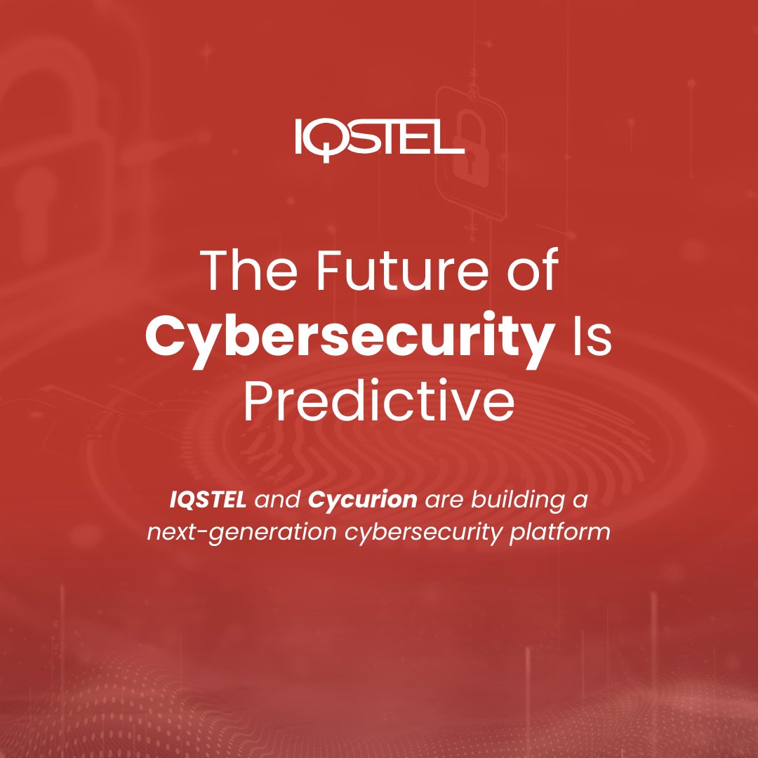 $IQST - $IQSTEL 🚨 #Cybersecurity is now about anticipation. #IQSTEL + @Cycurion’s #AI platform predicts and stops threats in real time. From reacting to preventing attacks. The #future of #telecom security is here.
#IQST #NASDAQ #Investing #StocksToWatch #StockMarket #fintech