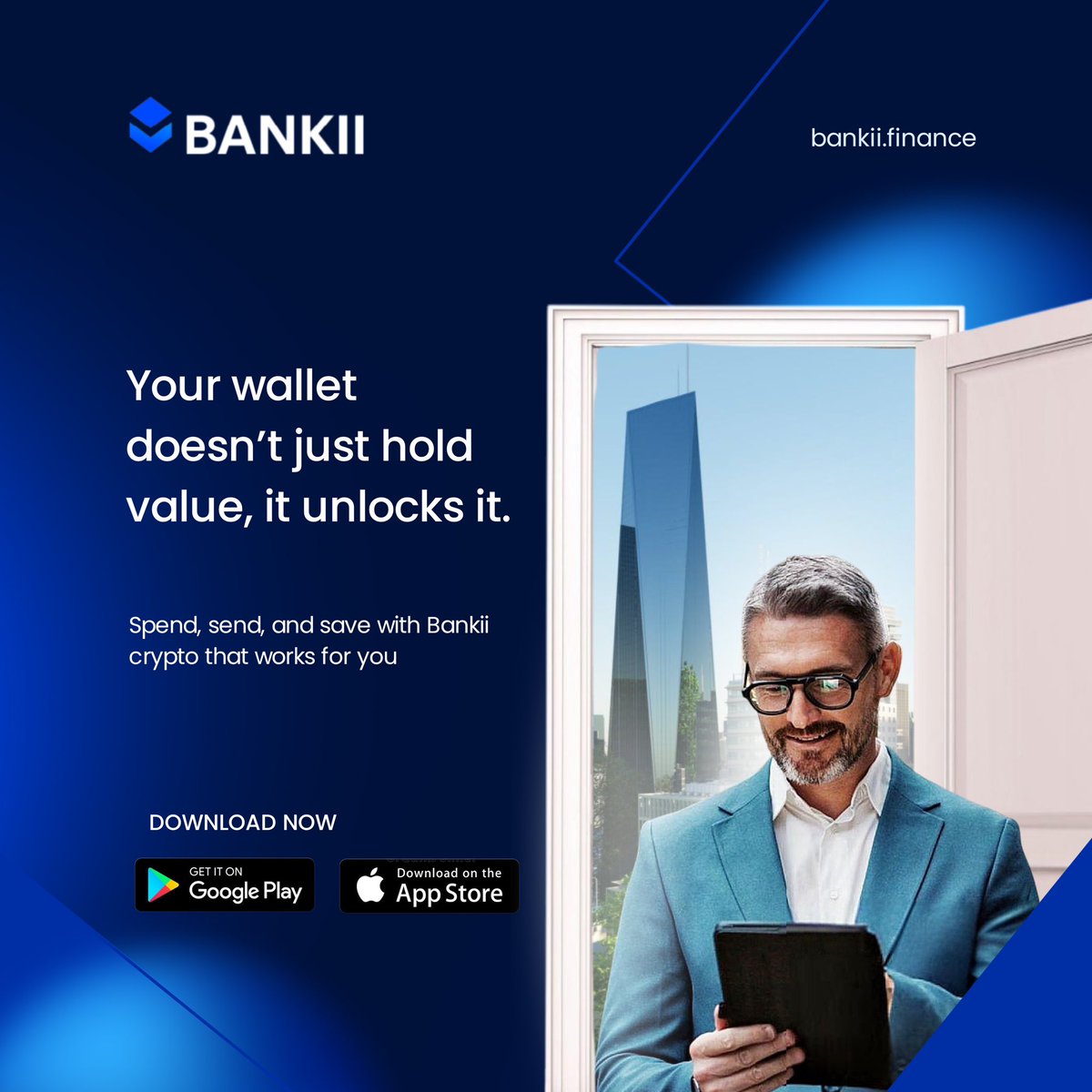 Alkexpay's tweet photo. Your #wallet doesn’t just sit there, it works.
Secured with multi-layer encryption
Built on trusted smart contract.
Ready to spend, straight from your wallet
No exchange apps. No copy-paste errors. No stress.
Just a smarter way to use your #crypto.
#Bankii Wallet is ready when you are.
→ https://t.co/EAZRQRRzjj