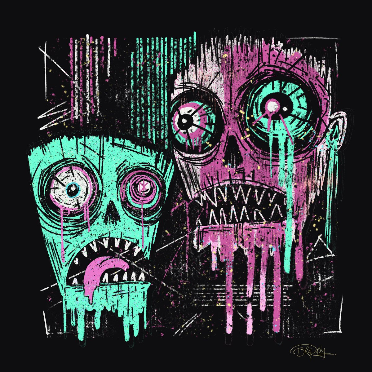 “Wasted Scribbles #2”