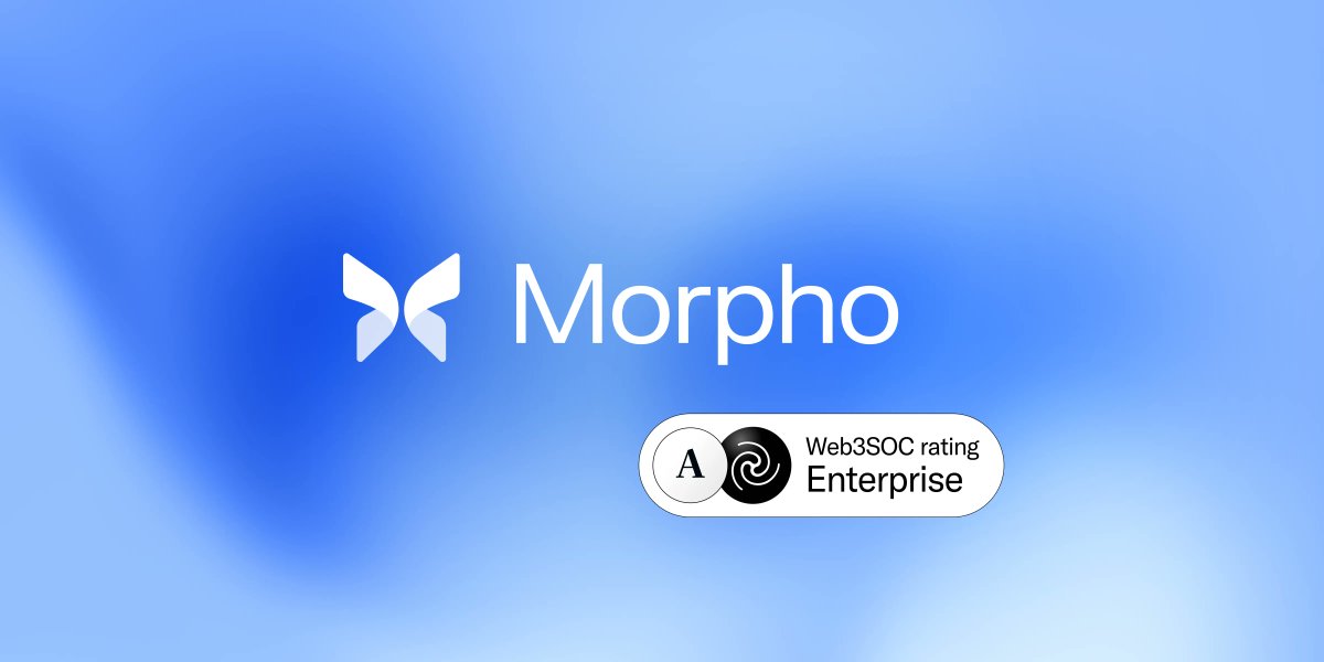 Morpho Labs 🦋 (@morpholabs) on Twitter photo Introducing Web3SOC
The first institutional framework for evaluating operational, financial, security, and regulatory aspects of DeFi platforms.
Launched by <a href="/cantinaxyz/">Cantina 🪐</a> in collaboration with industry leaders, including <a href="/Uniswap/">Uniswap Labs 🦄</a>, <a href="/maplefinance/">Maple</a>, <a href="/Kiln_finance/">Kiln 🧱🔥</a>, and <a href="/SteakhouseFi/">Steakhouse Financial</a>. Introducing Web3SOC
The first institutional framework for evaluating operational, financial, security, and regulatory aspects of DeFi platforms.
Launched by <a href="/cantinaxyz/">Cantina 🪐</a> in collaboration with industry leaders, including <a href="/Uniswap/">Uniswap Labs 🦄</a>, <a href="/maplefinance/">Maple</a>, <a href="/Kiln_finance/">Kiln 🧱🔥</a>, and <a href="/SteakhouseFi/">Steakhouse Financial</a>.