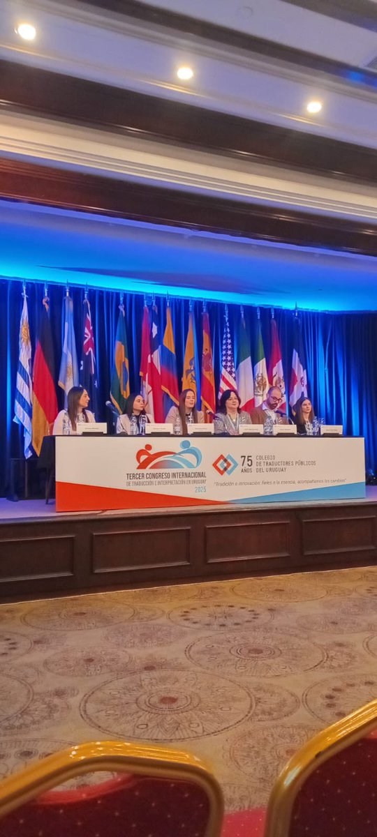 FIT LATAM (@fitlatam) on Twitter photo Comienza el III Congreso Internacional de Traducción e Interpretación.
<a href="/ColTradUy/">Colegio de Traductores Públicos del Uruguay</a> Comienza el III Congreso Internacional de Traducción e Interpretación.
<a href="/ColTradUy/">Colegio de Traductores Públicos del Uruguay</a>