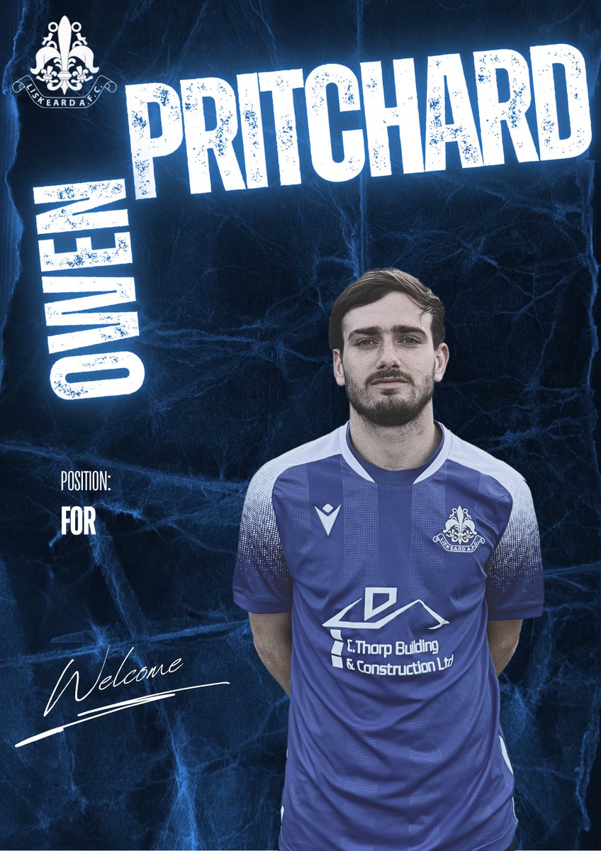 We are pleased to announce the signing of Owen Pritchard.

A tricky forward with bags of pace⚡️

We look forward to seeing you in blue 💙