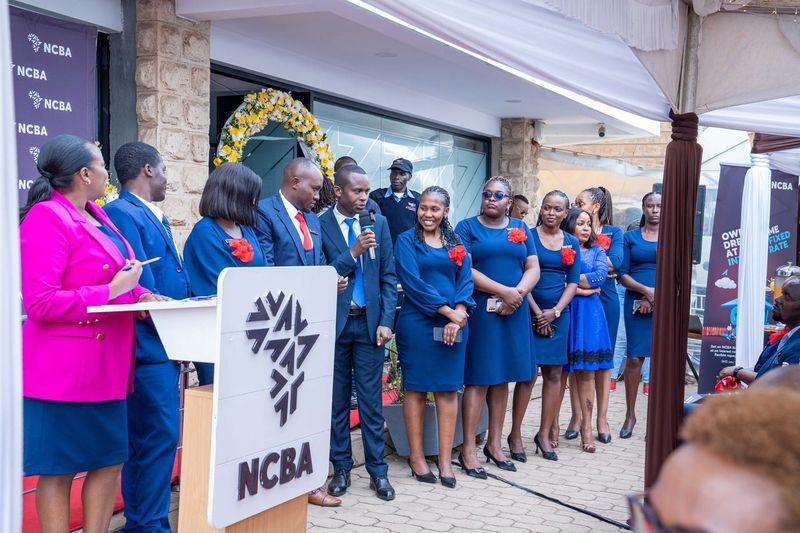 Meet the <a href="/NCBABankKenya/">NCBA Bank</a> team ready to serve you at the newly launched branch at Soko Safi Mall, Kawangware, bringing banking closer to you with dedication and expertise. 
#NCBAKawangware #GoForIt