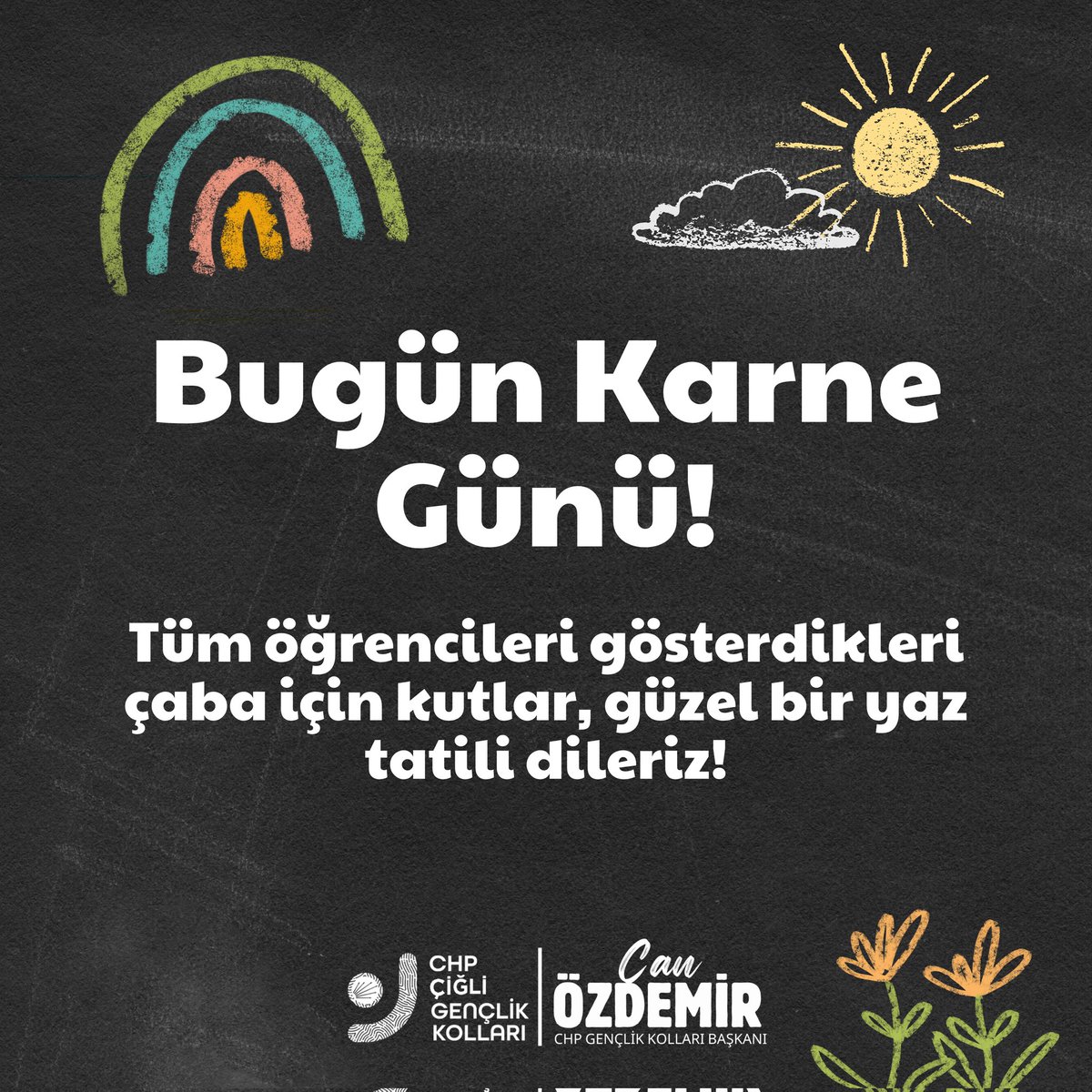 Karneler alındı, şimdi dinlenme zamanı!
Tüm öğrencilerimize iyi tatiller!
#karne #karnesevinci