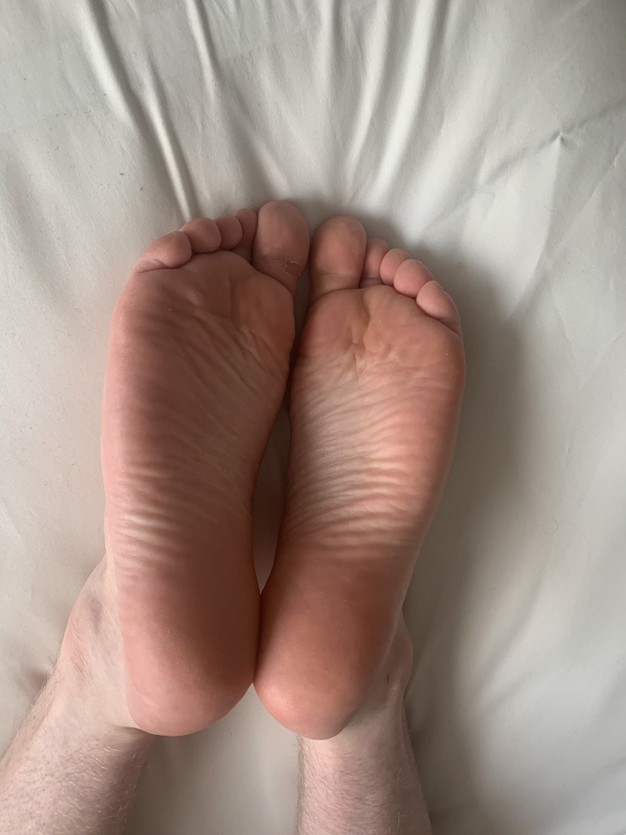 My soft sensitive soles up close 😈