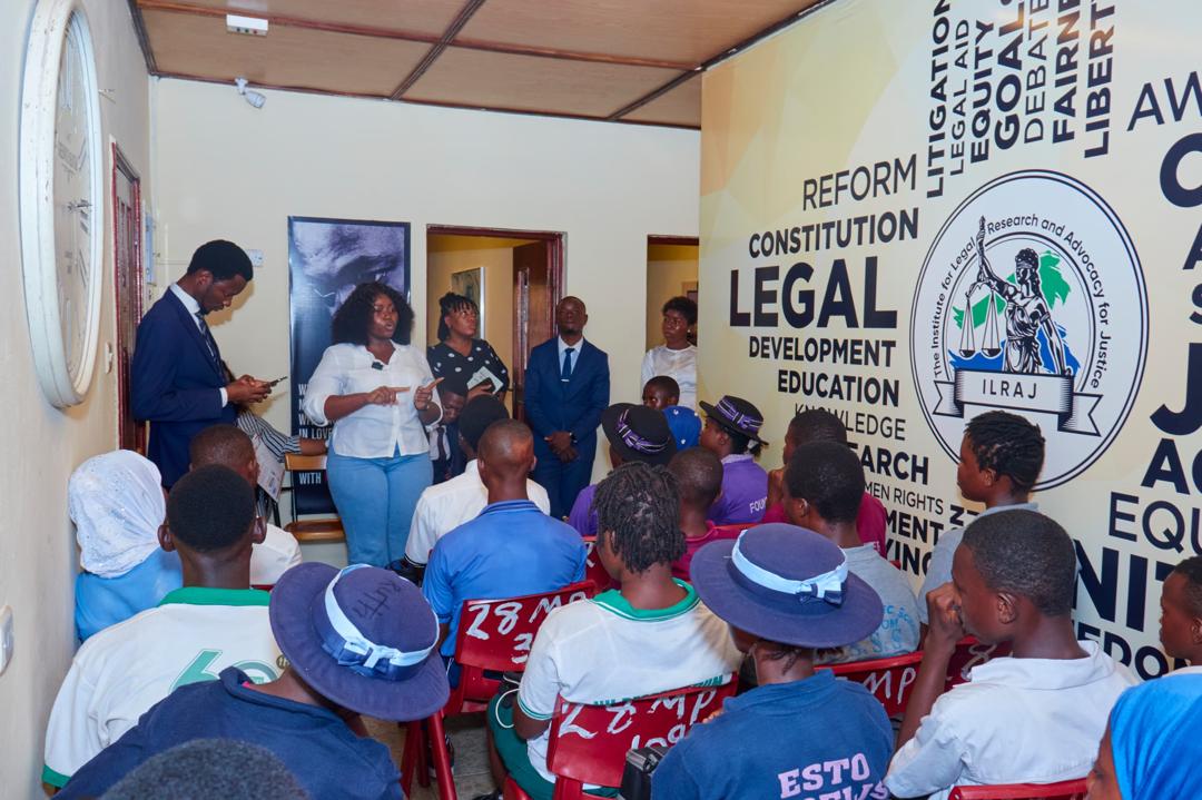 ILRAJ2's tweet photo. ⚖️ ILRAJ Engages School Going-Pupils ⚖️

On Friday, 23rd May 2025, The Institute for Legal Research and Advocacy for Justice (ILRAJ) welcomed pupils from 12 secondary schools across Freetown for a thoughtful engagement session at our headquarters.

The event introduced pupils to ILRAJ’s mission — promoting human rights, the rule of law, and access to justice.The engagement sparked a rich and interactive Q & A session.The engagement also inspired pupils to serve as ILRAJ's Ambassadors in their schools and communities. 

Topics covered included:

▪️Understanding ILRAJ’s Mandate;
▪️The Role of Pupils Ambassadors;
▪️ Pro Bono Legal Services;
▪️Human Rights Awareness; and 
▪️ The Upcoming Inter-School Debate Championship 🎤

A heartfelt thanks to all pupils and teacher coordinators who joined us!

Together, we’re shaping a more just and informed generation.
#ILRAJ #YouthEmpowerment #HumanRights #LegalAwareness #JusticeForAll #Freetown #StudentAmbassadors #RuleOfLaw #ProBono #ILRAJ2025