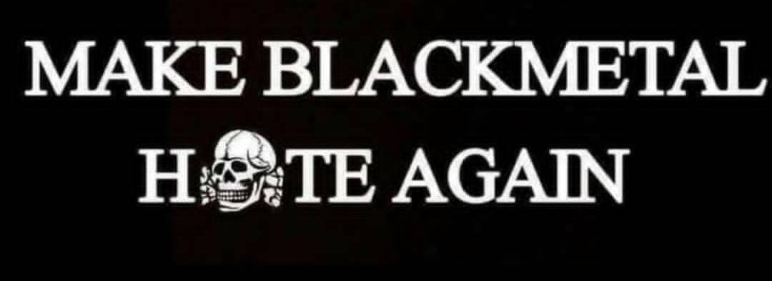 Just a reminder for this #BlackMetalFriday If it’s not fueled with HATE it’s not BLACK METAL!!