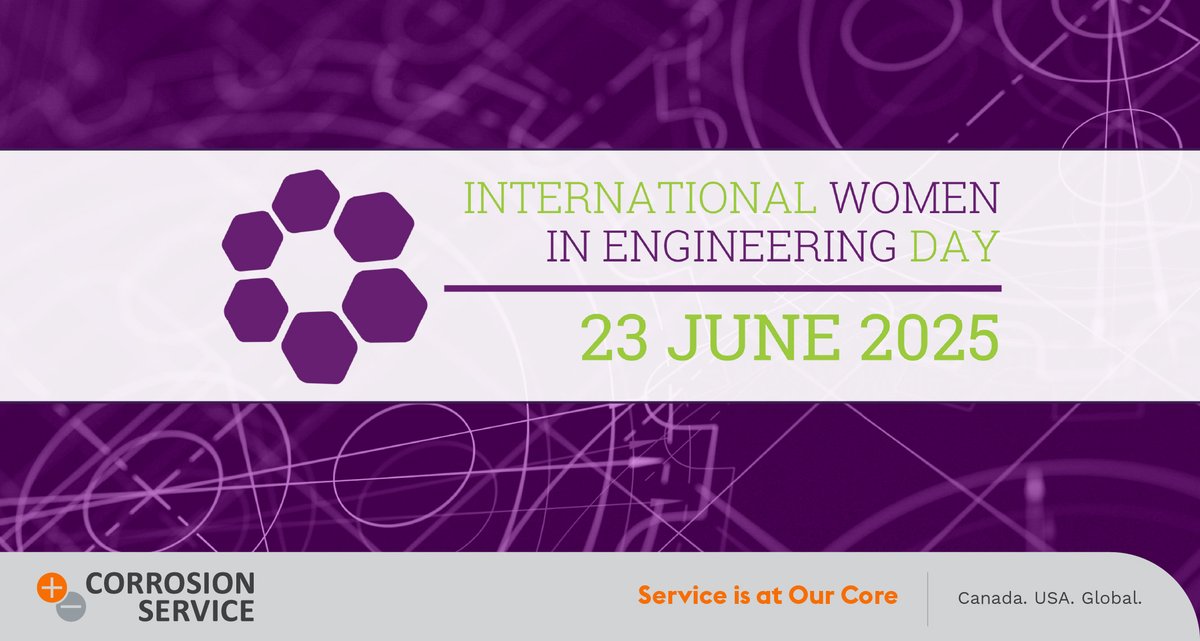Today on #INWED25, we celebrate the incredible contributions of women in engineering.

At <a href="/CSCLtweet/">Corrosion Service</a>, we’re proud to work with women whose expertise drives innovation and strengthens our team.

Let’s continue building a more inclusive future in STEM.
 🔗 inwed.org.uk/about