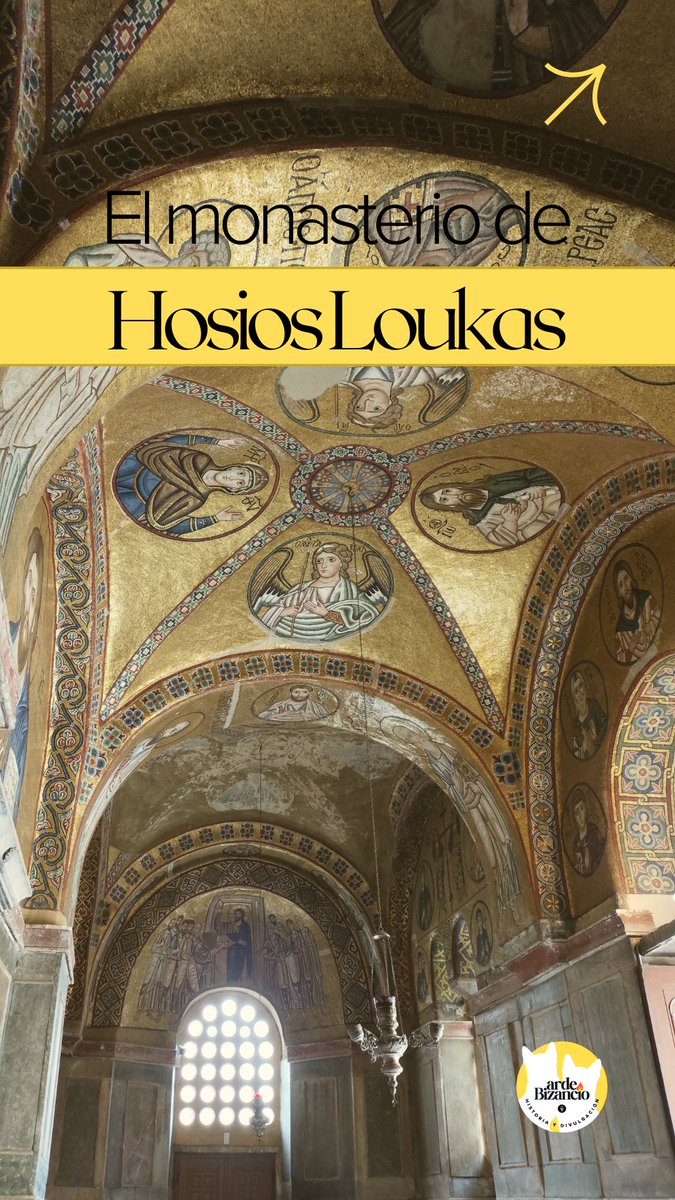 🔥 Hoy en #ArdeBizancio: Hosios Loukas