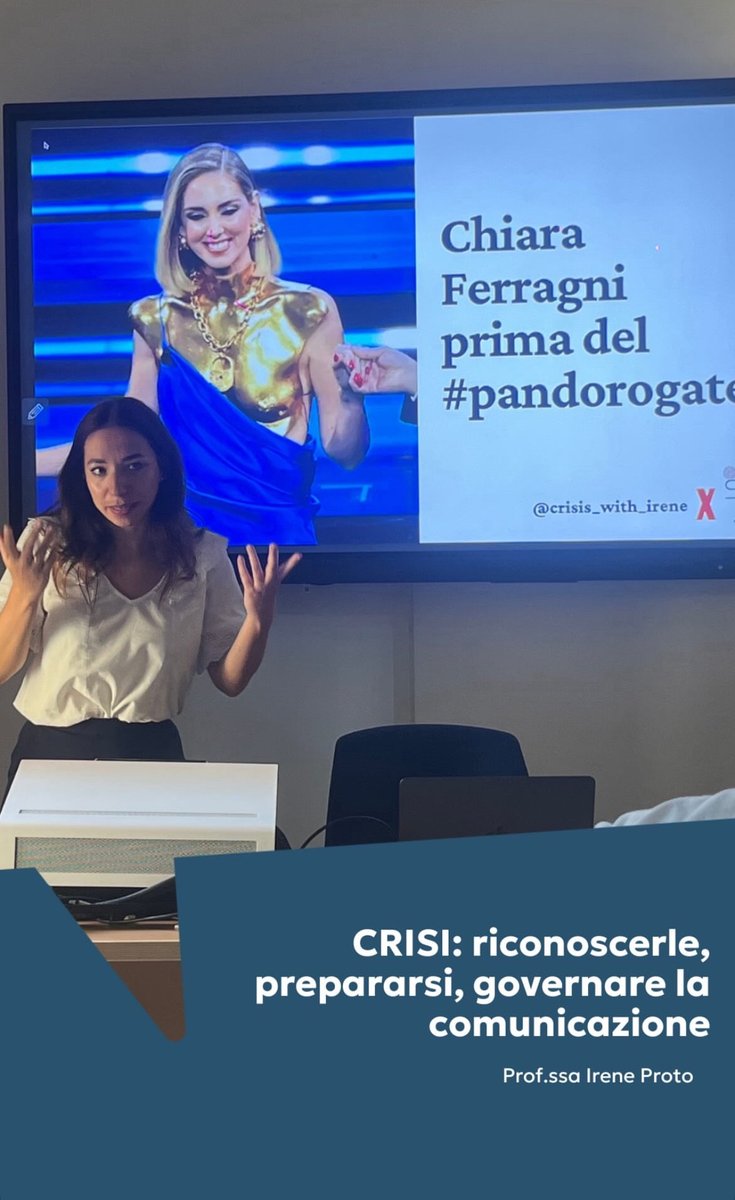 Che bello tornare al Master di #UNIPD e <a href="/yt_strategies/">Youtrend strategies</a> in Social Media, Opinione Pubblica e Comunicazione Politica, per parlare di crisi, come riconoscerle, gestirle e impostare una strategia di comunicazione vincente. 

#CrisisManagement #ComunicazioneDiCrisi