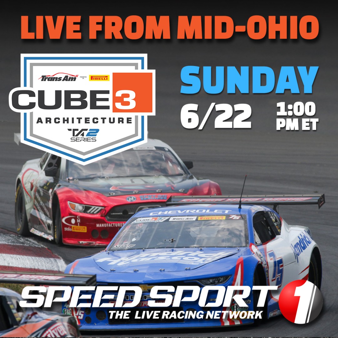 SPEEDSPORT's tweet photo. Watch CUBE 3 Architecture TA2 Racing LIVE From Mid-Ohio! Sunday, 1:00pm ET on SPEED SPORT 1!
#cube3architecture #midohiosportscarcourse #speedsport1 #livetv #freetv https://t.co/zD9nsMUyxu