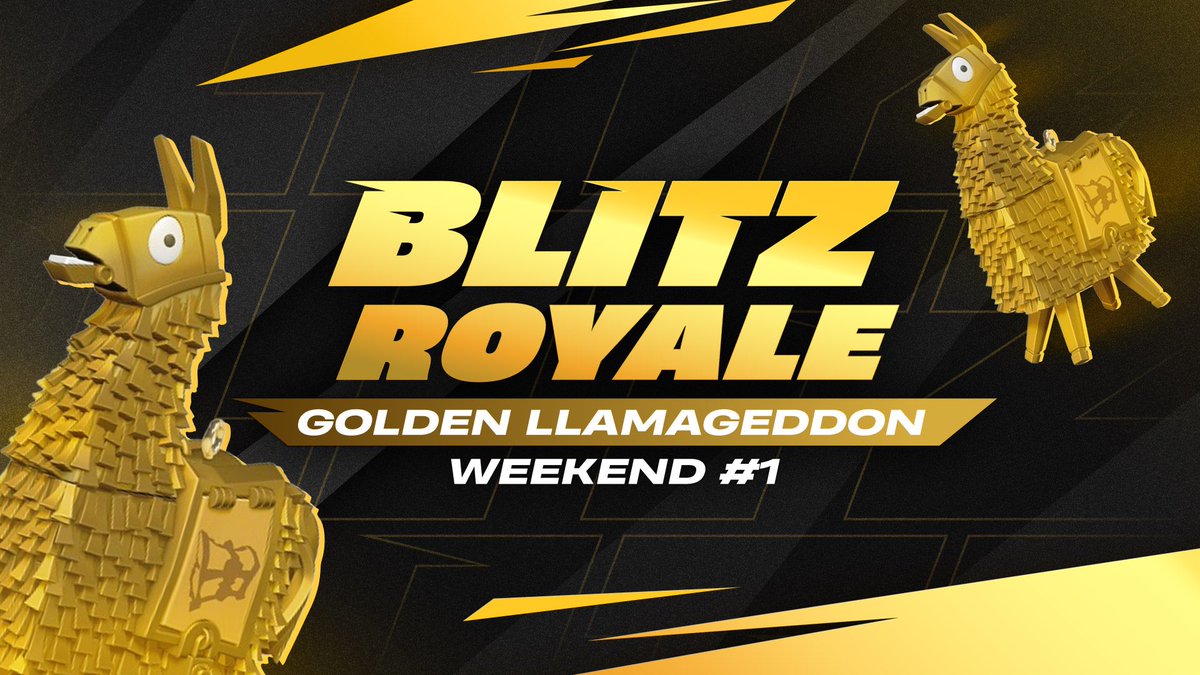 Loolo | Fortnite Leaks (@loolo_wrld) on Twitter photo NEW BLITZ ROYALE HOTFIX OUT NOW!! ππ₯
β’ Golden Llamas are guaranteed in every match
β’ Mythic Rocket Ram is finally fixed and does 200 damage
(img via <a href="/LeakPlayer/">FLJPπ(γΆγ/Buri)</a>) #Fortnite NEW BLITZ ROYALE HOTFIX OUT NOW!! ππ₯
β’ Golden Llamas are guaranteed in every match
β’ Mythic Rocket Ram is finally fixed and does 200 damage
(img via <a href="/LeakPlayer/">FLJPπ(γΆγ/Buri)</a>) #Fortnite