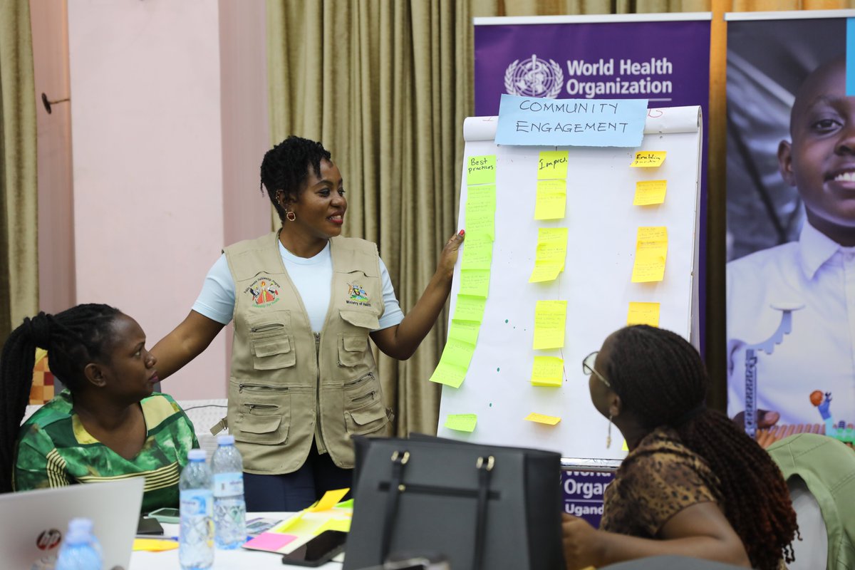 WHO Representative in Uganda (@whorepinuganda) on Twitter photo As Uganda concludes the #Ebola After Action Review, we should ensure that lessons learnt are embedded into recovery and preparedness plans to readily face future outbreaks. I commend the <a href="/GovUganda/">Government of Uganda</a> for its strong and decisive leadership at all levels throughout the response. As Uganda concludes the #Ebola After Action Review, we should ensure that lessons learnt are embedded into recovery and preparedness plans to readily face future outbreaks. I commend the <a href="/GovUganda/">Government of Uganda</a> for its strong and decisive leadership at all levels throughout the response.