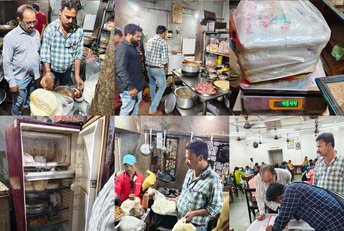 Food Safety checking and single use plastic seizure done at Peerbaba chowk, golebazaar, dhankauda, Dhanupali. Multiple shops checked and imposed fines.