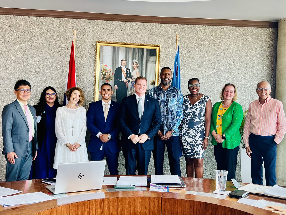 ILO Caribbean (@ilocaribbean) on Twitter photo <a href="/jonitokomusa/">Joni Musabayana</a> 📍Aruba: <a href="/ILOCaribbean/">ILO Caribbean</a> team met Prime Minister Mike Eman to reaffirm our shared commitment to #decentwork, social justice, and inclusive development.
𝗦𝘁𝗿𝗼𝗻𝗴 𝗹𝗲𝗮𝗱𝗲𝗿𝘀𝗵𝗶𝗽 + 𝗴𝗹𝗼𝗯𝗮𝗹 𝗽𝗮𝗿𝘁𝗻𝗲𝗿𝘀𝗵𝗶𝗽𝘀 = 𝗹𝗮𝘀𝘁𝗶𝗻𝗴 𝗶𝗺𝗽𝗮𝗰𝘁
<a href="/MikeGEman/">Mike Eman</a> <a href="/jonitokomusa/">Joni Musabayana</a> <a href="/jonitokomusa/">Joni Musabayana</a> 📍Aruba: <a href="/ILOCaribbean/">ILO Caribbean</a> team met Prime Minister Mike Eman to reaffirm our shared commitment to #decentwork, social justice, and inclusive development.
𝗦𝘁𝗿𝗼𝗻𝗴 𝗹𝗲𝗮𝗱𝗲𝗿𝘀𝗵𝗶𝗽 + 𝗴𝗹𝗼𝗯𝗮𝗹 𝗽𝗮𝗿𝘁𝗻𝗲𝗿𝘀𝗵𝗶𝗽𝘀 = 𝗹𝗮𝘀𝘁𝗶𝗻𝗴 𝗶𝗺𝗽𝗮𝗰𝘁
<a href="/MikeGEman/">Mike Eman</a> <a href="/jonitokomusa/">Joni Musabayana</a>