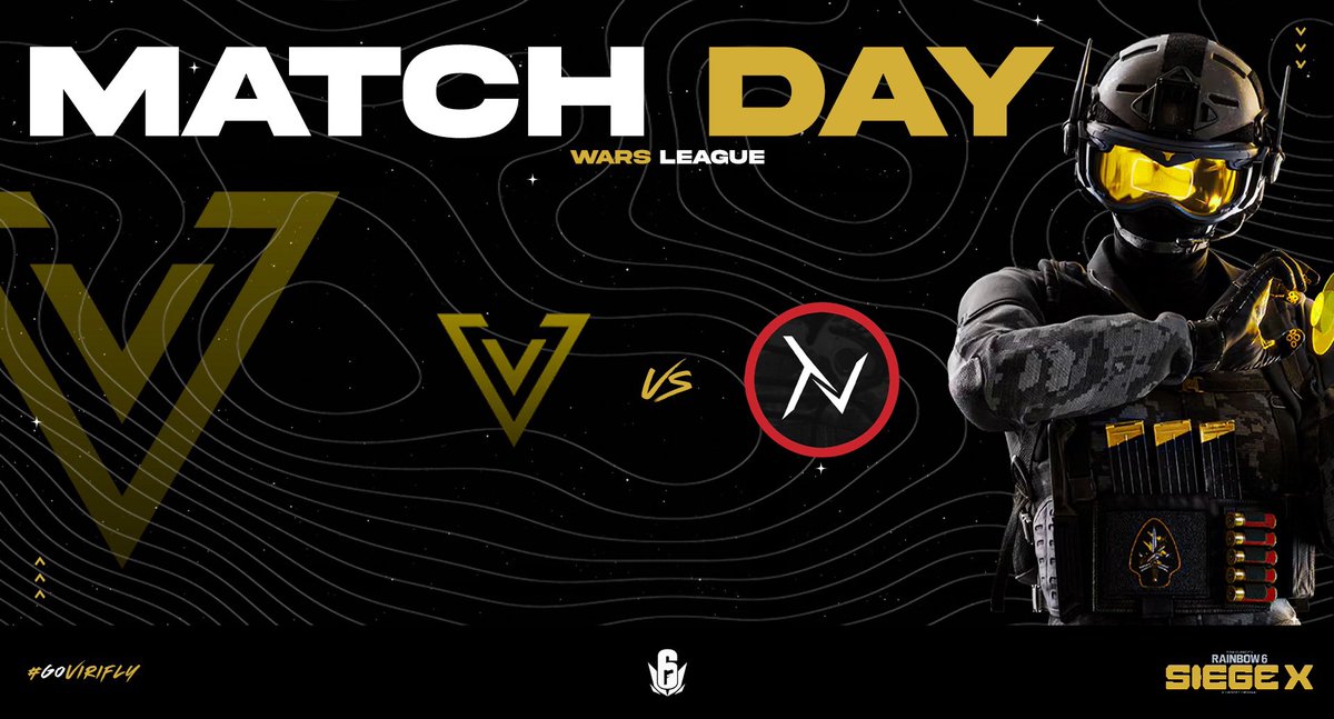 MATCH DAY

Virifly Asgorn 🆚 Nemesis X

🏆 Wars League

🗓️ | 20/06/2025
⏰ | 21:00
⚙️ | Bo3 ( Consulate - Chalet - Club )

#GoVirifly