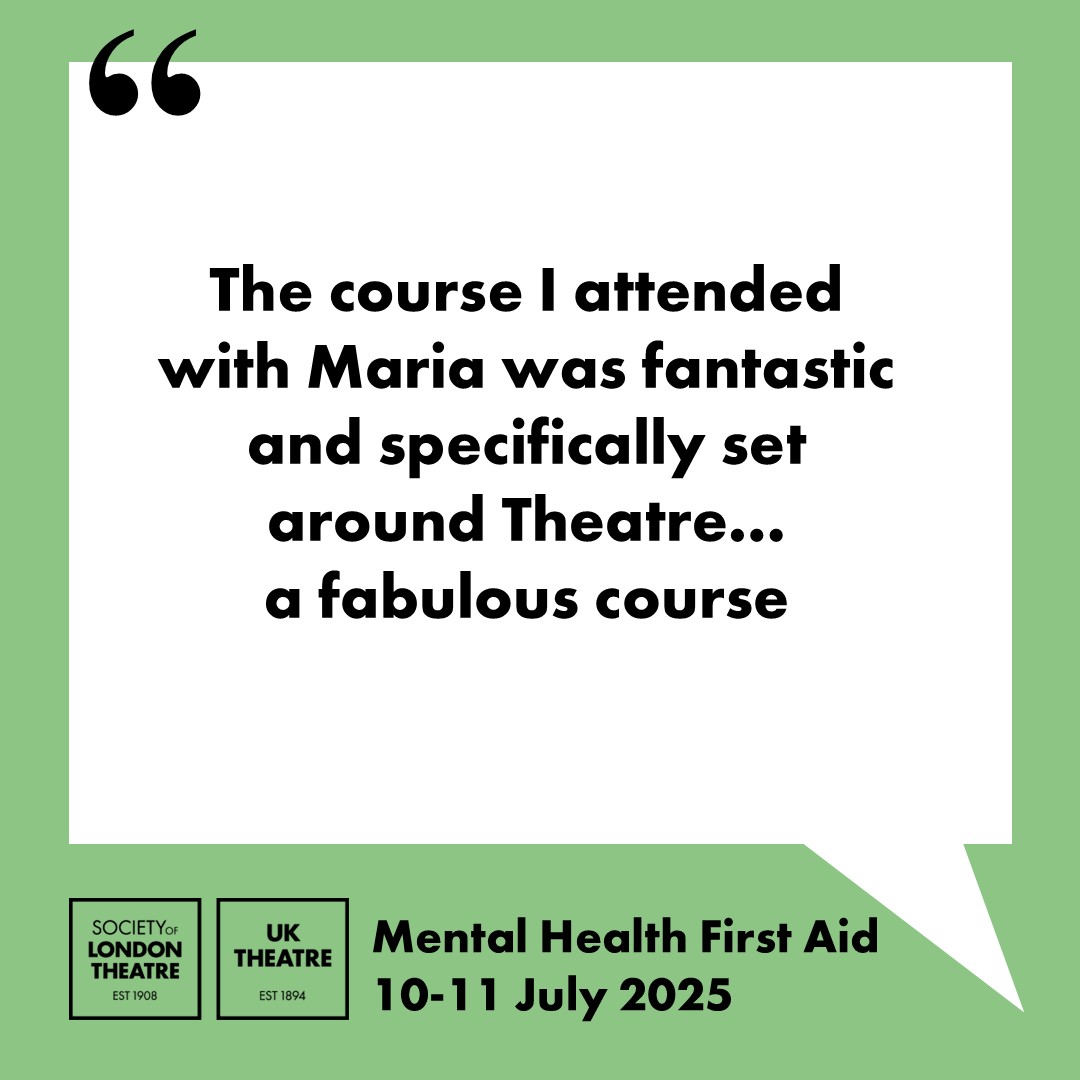 Join our next Mental Health First Aid course, led by industry expert Maria Pattinson. Tickets still available,  10-11 July.

eventbrite.co.uk/e/131757801430…