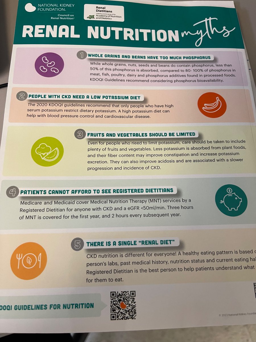 Loved <a href="/AJKDonline/">AJKD</a> March issue on back <a href="/NKF_NephPros/">NKF Nephrology Professionals</a> Renal Nutrition Council emphasizes Renal Nutrition MYTHS