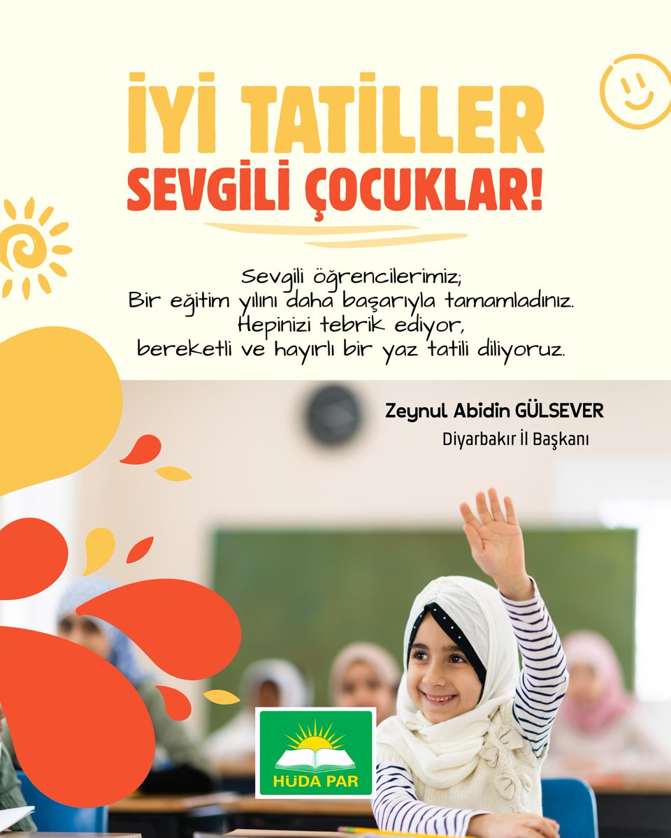 Sevgili öğrencilerimiz; bir eğitim yılını daha başarıyla tamamladınız. Hepinizi tebrik ediyor, bereketli ve hayırlı bir yaz tatili diliyoruz.

#KarneGünü