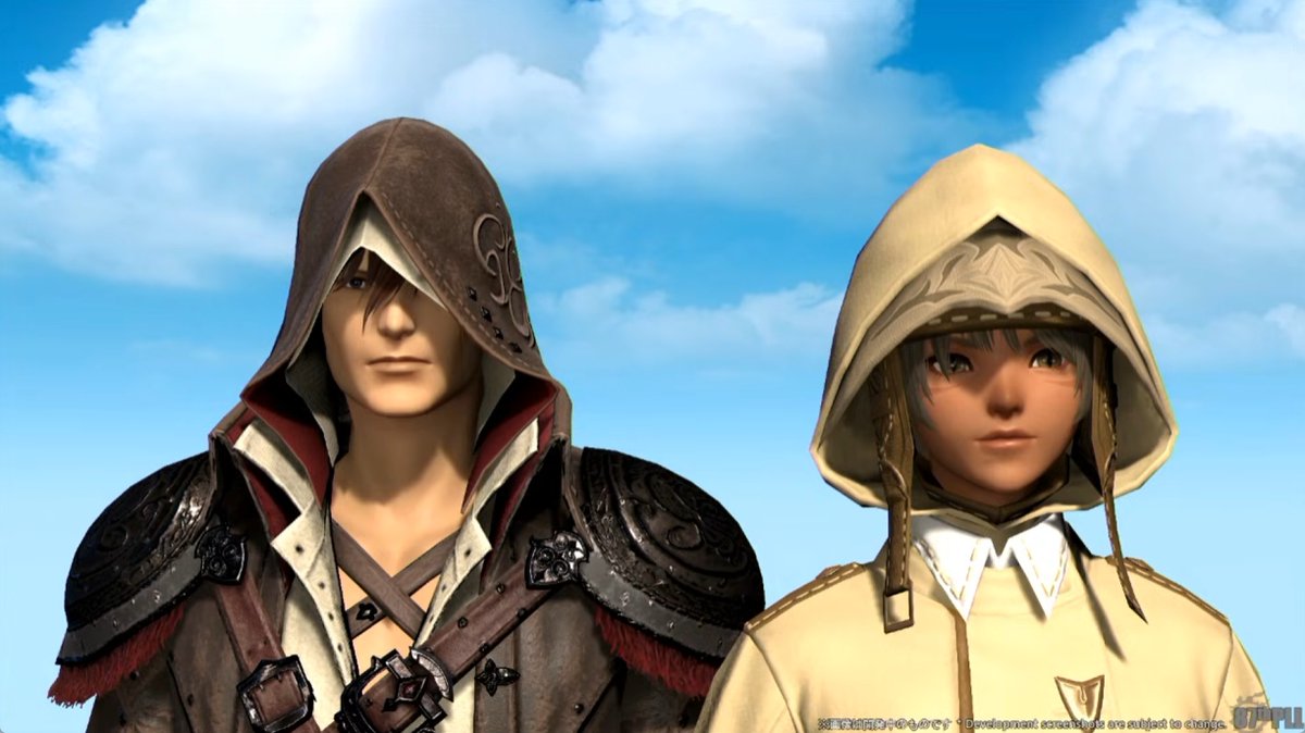 【FF14】7.3でフード型頭装備を着用中に前髪が表示されるようになることが決定！ ff14net.2chblog.jp/archives/62438… #FF14