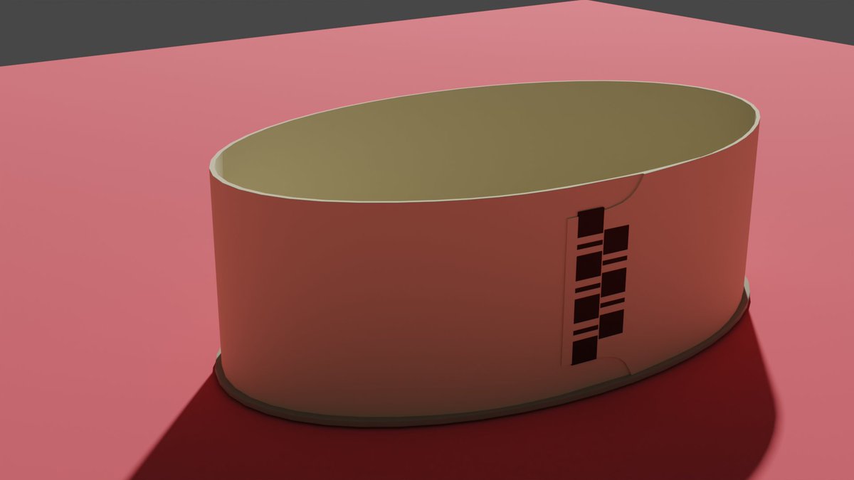 Blender_uncle's tweet photo. 作品29.0：曲げわっぱ
WIP
次のテーマは「曲げわっぱ」。お弁当箱を作成します。なるべくポリゴン数が多くならないようにすることを目標にします。いつもはポリゴン数多すぎだった．．．
#Blender初心者, #b3d, #曲げわっぱ, #Japanese, #traditional, #MageWappa, #BentoBox https://t.co/2rSGRK4wY5
