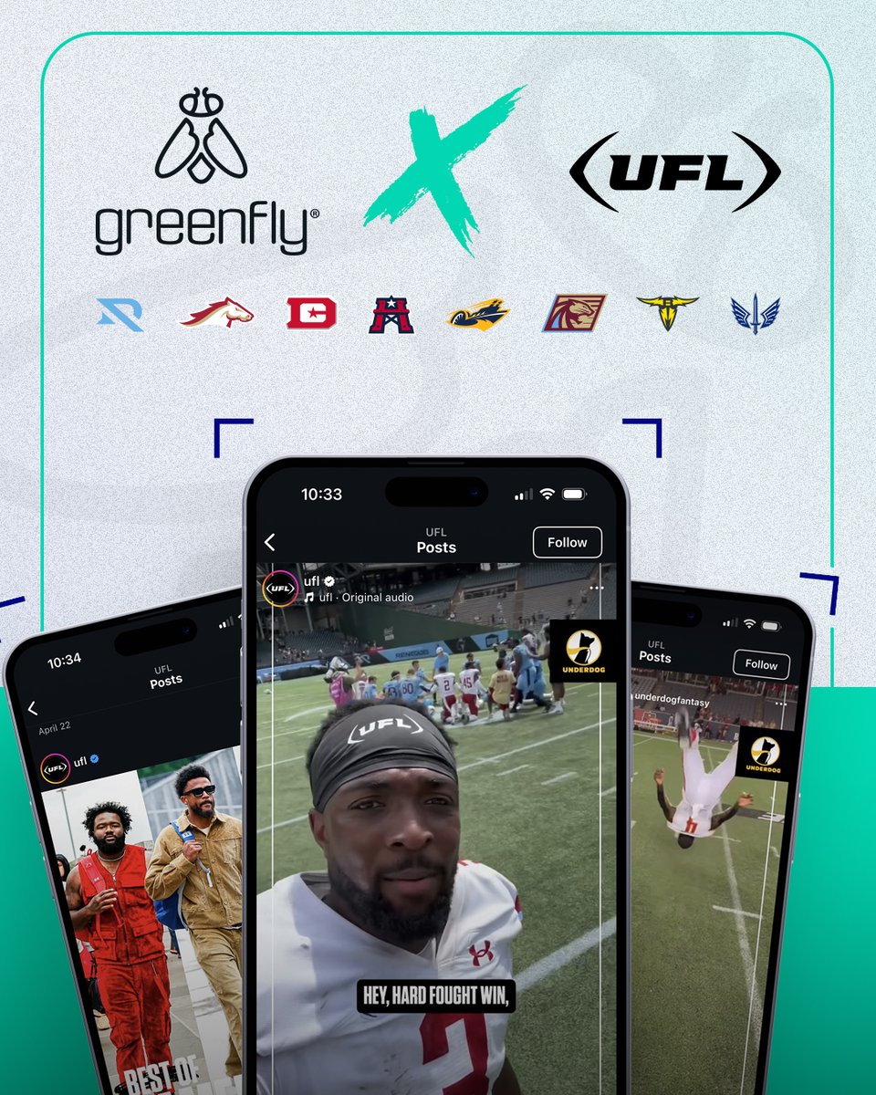 Greenfly (@greenfly) on Twitter photo THAT's how you do spring football. (And short-form content operations.)
Congrats to the <a href="/TheUFL/">United Football League</a> on an incredible season.
Greenfly is proud to power LCC operations for the league and its teams, including the champion <a href="/XFLDefenders/">D.C. Defenders</a>! THAT's how you do spring football. (And short-form content operations.)
Congrats to the <a href="/TheUFL/">United Football League</a> on an incredible season.
Greenfly is proud to power LCC operations for the league and its teams, including the champion <a href="/XFLDefenders/">D.C. Defenders</a>!