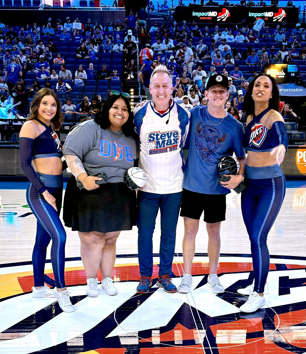 Steve Max (@simonsezguy) on Twitter photo Not the result the fans were hoping for at the <a href="/okcthunder/">OKC THUNDER</a> game 6 #WatchParty ... but the #HalftimeShow was fun! 😁 #NBAFinals #SimonSays Not the result the fans were hoping for at the <a href="/okcthunder/">OKC THUNDER</a> game 6 #WatchParty ... but the #HalftimeShow was fun! 😁 #NBAFinals #SimonSays