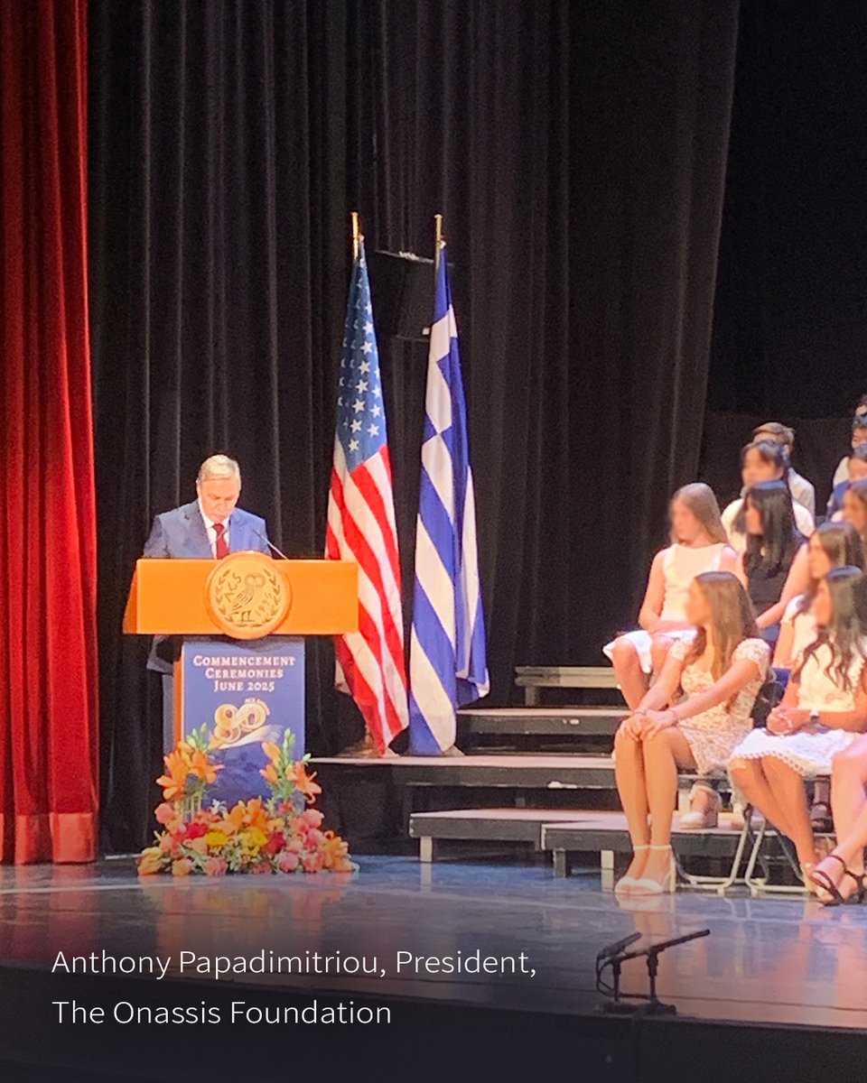 🎓 Today our 8th graders crossed the bridge from middle school to high school!
In a heartfelt address, Dr. Pelonis reminded them:
 ✨ “This your chance to shape your future… Your voice, your choices, and your dreams matter more than ever.”
#ACSAthens #8thGradeCommencement