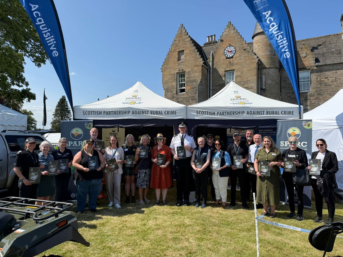 Assistant Chief Constable Tim Mairs launched the next three-year Scottish Partnership Against Rural Crime (SPARC) strategy with partners yesterday (Thurs, 19 June) to help deter, disrupt and detect rural crime.

Read more at ➡️  orlo.uk/69r6w