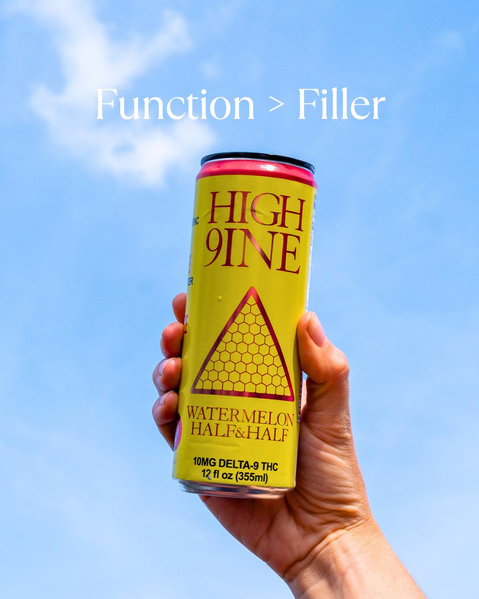 Alcohol’s cute. But I prefer elevation. ✨

Ready to level up your summer sips?
🔗 [Link in bio] to shop High 9ine

#high9ine #elevatedliving #thcdrinks #drinkdifferently #functionalbeverage #summerhighs