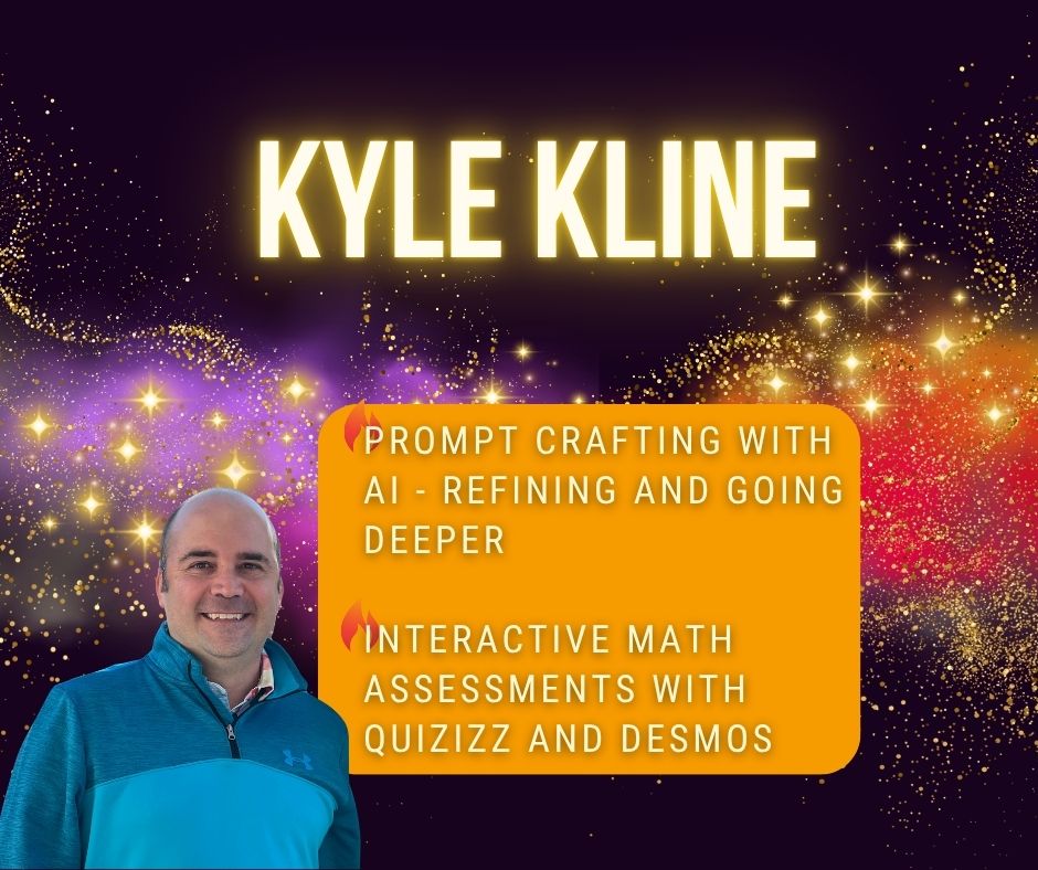 Lafayette Regional Summer of Learning (@lafayetteignite) on Twitter photo Being an IGNITE icon, we are excited to have Kyle as a Spotlight Speaker! With a blend of classroom insight & edtech innovation, his sessions on AI prompt engineering, math assessments, and co-presenting with MagicSchool will get you inspired & equipped for next school year. Being an IGNITE icon, we are excited to have Kyle as a Spotlight Speaker! With a blend of classroom insight & edtech innovation, his sessions on AI prompt engineering, math assessments, and co-presenting with MagicSchool will get you inspired & equipped for next school year.
