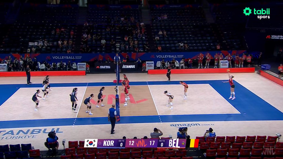 TRT Spor Yıldız (@trtsporyildiz) on Twitter photo 🏐 2025 Kadınlar VNL 2. Etap
🇰🇷Güney Kore - Belçika🇧🇪 mücadelesi <a href="/tabiispor/">tabii spor</a> 6. kanalda ücretsiz yayınlanıyor.
📲 İzlemek için: tabii.com/tr/watch/live/… 🏐 2025 Kadınlar VNL 2. Etap
🇰🇷Güney Kore - Belçika🇧🇪 mücadelesi <a href="/tabiispor/">tabii spor</a> 6. kanalda ücretsiz yayınlanıyor.
📲 İzlemek için: tabii.com/tr/watch/live/…