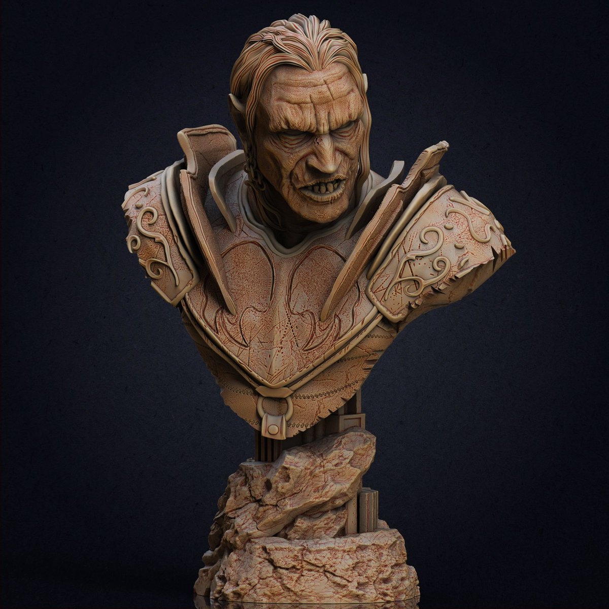 CharroZuck's tweet image. Gorbag bust
Sculpt: @fotismint #zbrush
Resin: @SirayaTech Fast Metal Grey
Printer: @mypeopoly Forge & @WhamBamSystems XTR
#3DPrinting #3dprinter