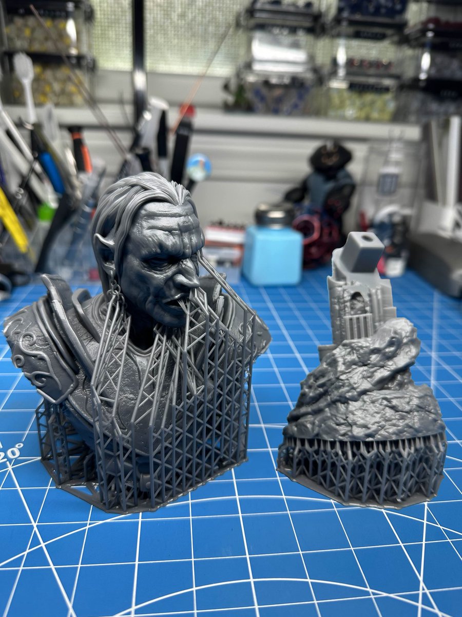 CharroZuck's tweet image. Gorbag bust
Sculpt: @fotismint #zbrush
Resin: @SirayaTech Fast Metal Grey
Printer: @mypeopoly Forge & @WhamBamSystems XTR
#3DPrinting #3dprinter