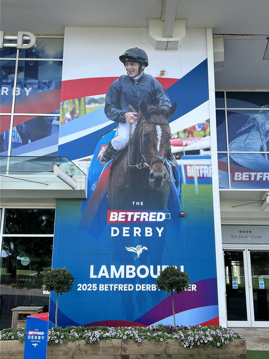 Brian Finch (@debutantedancer) on Twitter photo Home today ready to watch <a href="/itvracing/">ITV Racing</a>’s day 4 Royal Ascot coverage from the comfort of the sofa. But before then, stopped by <a href="/EpsomRacecourse/">Epsom Downs Racecourse</a> for a quick meeting. Great to see 2025 <a href="/Betfred/">Betfred</a> Oaks and Derby winners Minnie Hauk and Lambourn featured on the Duchess’s Stand. Home today ready to watch <a href="/itvracing/">ITV Racing</a>’s day 4 Royal Ascot coverage from the comfort of the sofa. But before then, stopped by <a href="/EpsomRacecourse/">Epsom Downs Racecourse</a> for a quick meeting. Great to see 2025 <a href="/Betfred/">Betfred</a> Oaks and Derby winners Minnie Hauk and Lambourn featured on the Duchess’s Stand.