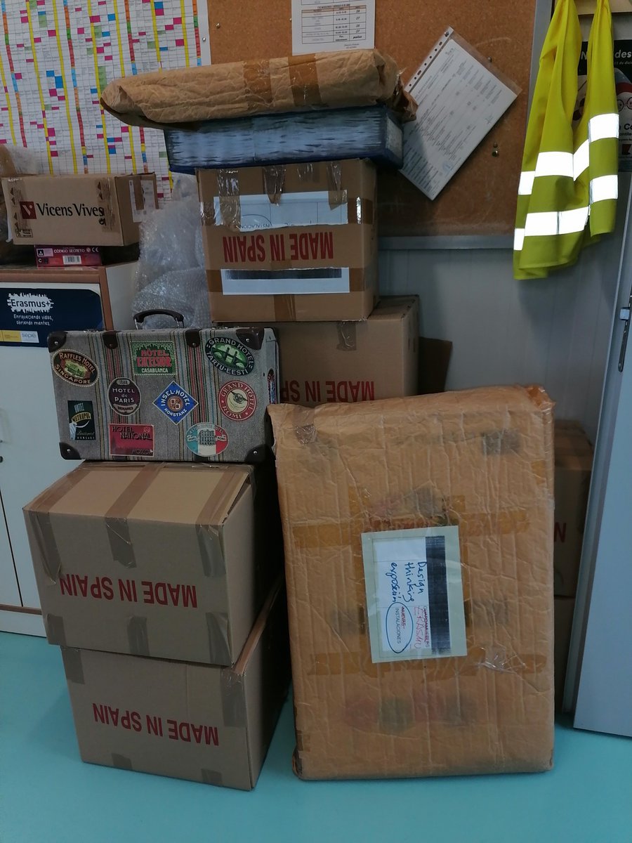 Edutilia's tweet image. #IESAzorín #Petrer Preparando el traslado al nuevo centro