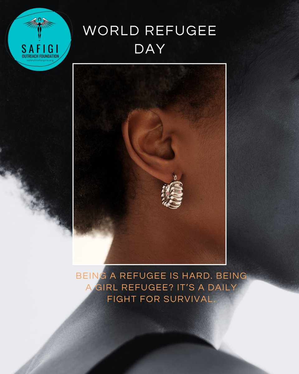 Being a refugee is hard. Being a girl refugee is a daily fight for safety, education &amp; dignity.
No girl should choose between survival &amp; safety.
Her story matters. Her safety matters.
#WorldRefugeeDay #RefugeeGirlsMatter #LeaveNoGirlBehind