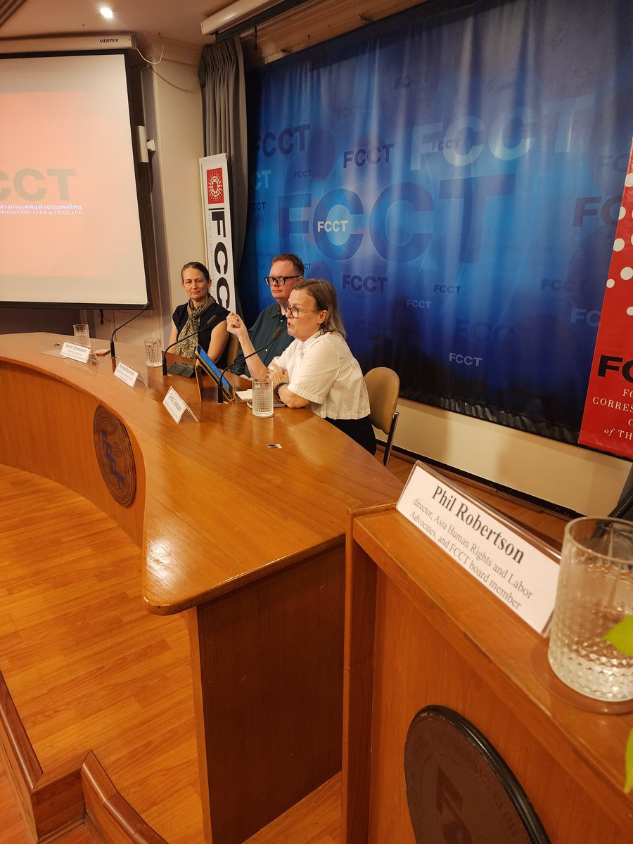 On World Refugee Day, the <a href="/FCCThai/">FCCThai</a> welcomes refugee advocates to discuss the plight of urban refugees and asylum seekers in #Bangkok.