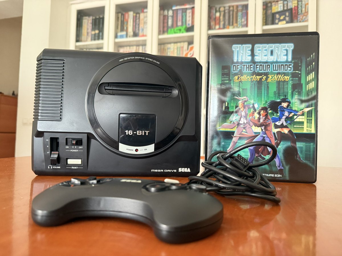 Xavi Sorinas (@xavisorinas) on Twitter photo Conseguida la Megadrive para poder jugar El Secreto de los Cuatro Vientos de <a href="/Kai_MSX/">Kai Magazine Software</a>
Got the Megadrive to play The Secret of the Four Winds by Kai Magazine. Conseguida la Megadrive para poder jugar El Secreto de los Cuatro Vientos de <a href="/Kai_MSX/">Kai Magazine Software</a>
Got the Megadrive to play The Secret of the Four Winds by Kai Magazine.