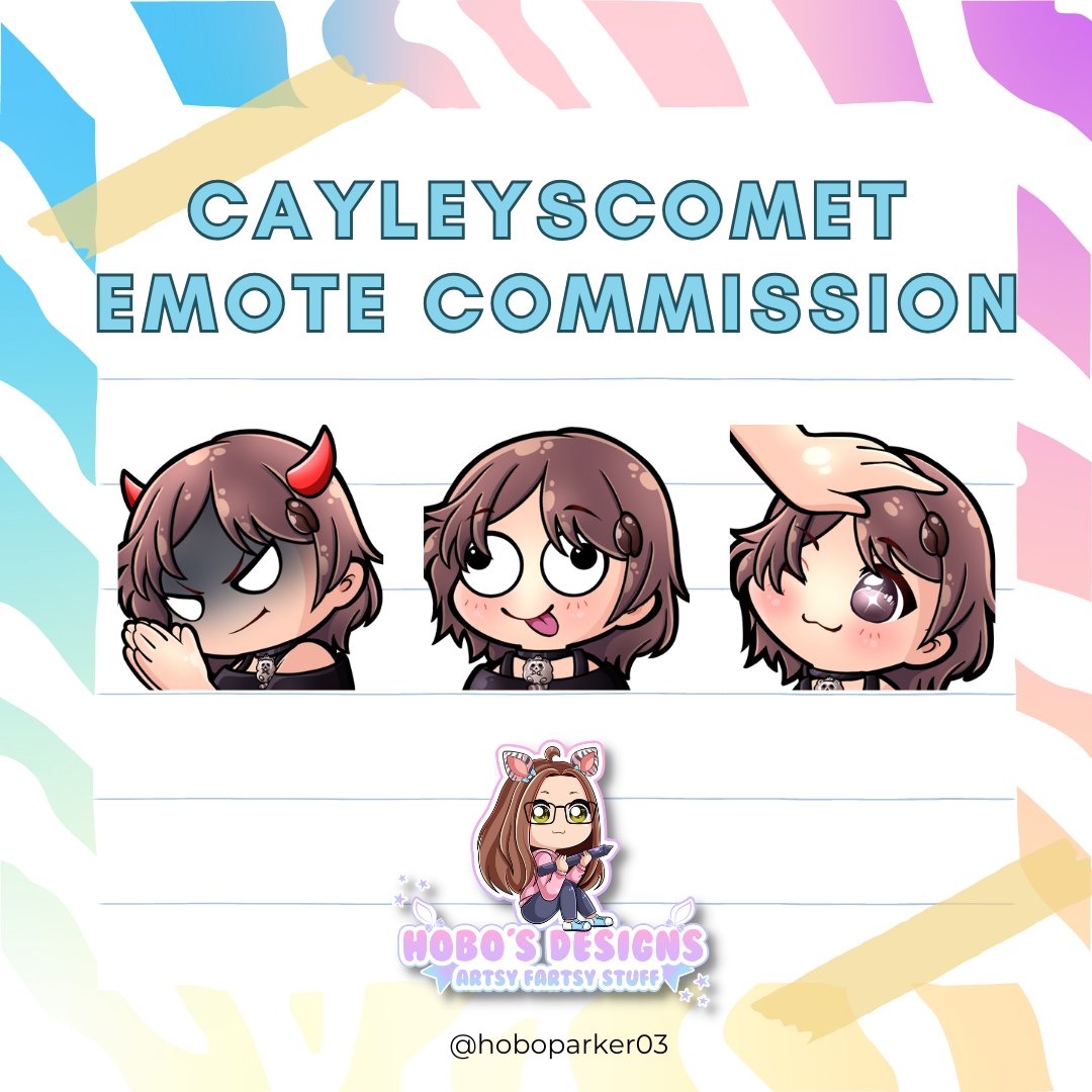 CaleysComet (@caleyscomet) on Twitter photo I always try my best to support local!
<a href="/HoBoParker03/">HoBoParker03🤍🖤</a>
Thank you again for your amazing emotes 🤗 If you can please support her! Your commission money is going for a great cause ko-fi.com/hobosdesigns
#emoteartist #emotecommission #emotes #twitchemotes #twitch #twitchstreamer I always try my best to support local!
<a href="/HoBoParker03/">HoBoParker03🤍🖤</a>
Thank you again for your amazing emotes 🤗 If you can please support her! Your commission money is going for a great cause ko-fi.com/hobosdesigns
#emoteartist #emotecommission #emotes #twitchemotes #twitch #twitchstreamer