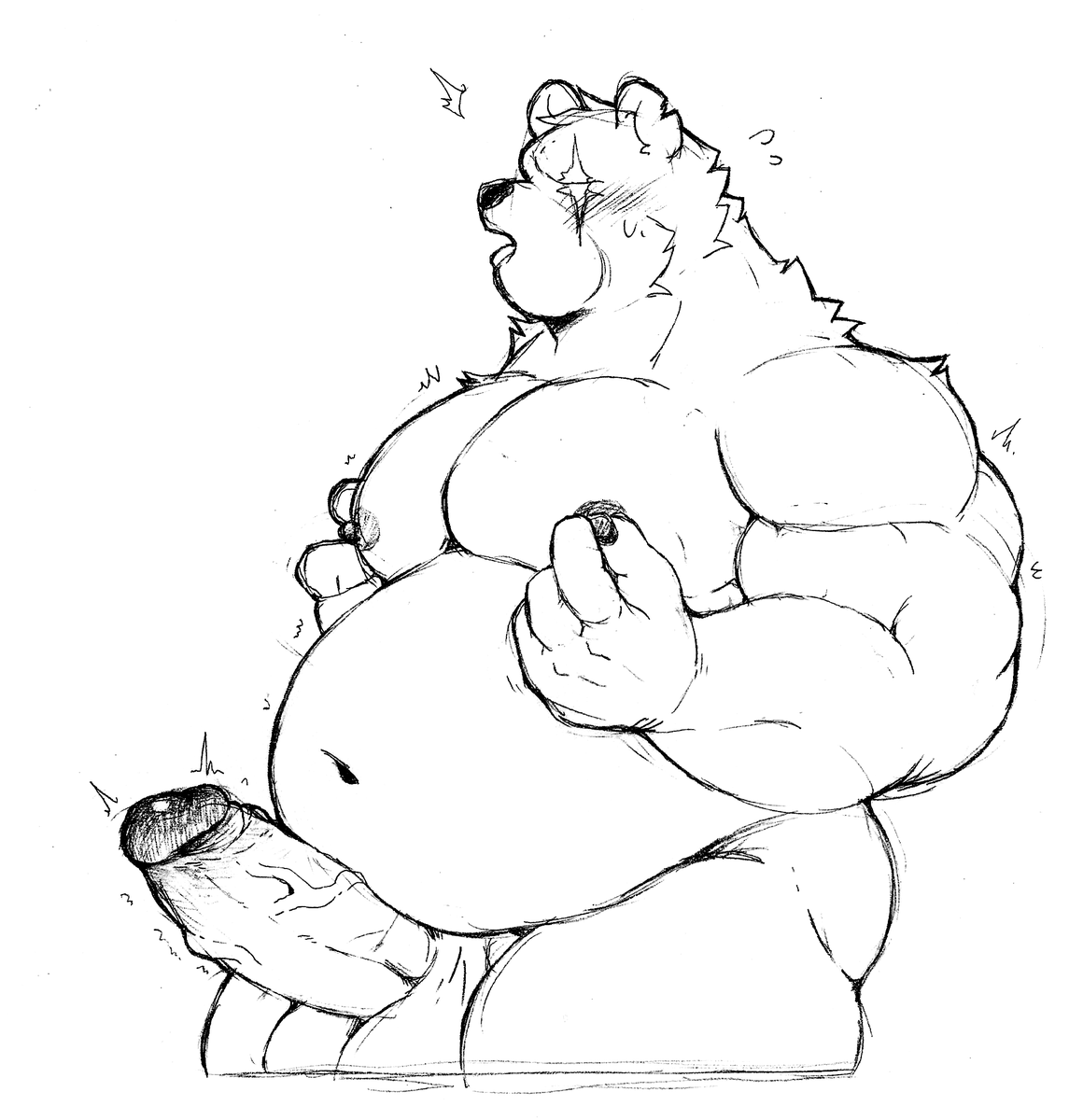 [R18/NSFW] 양쪽 유두로 절정가는 벤