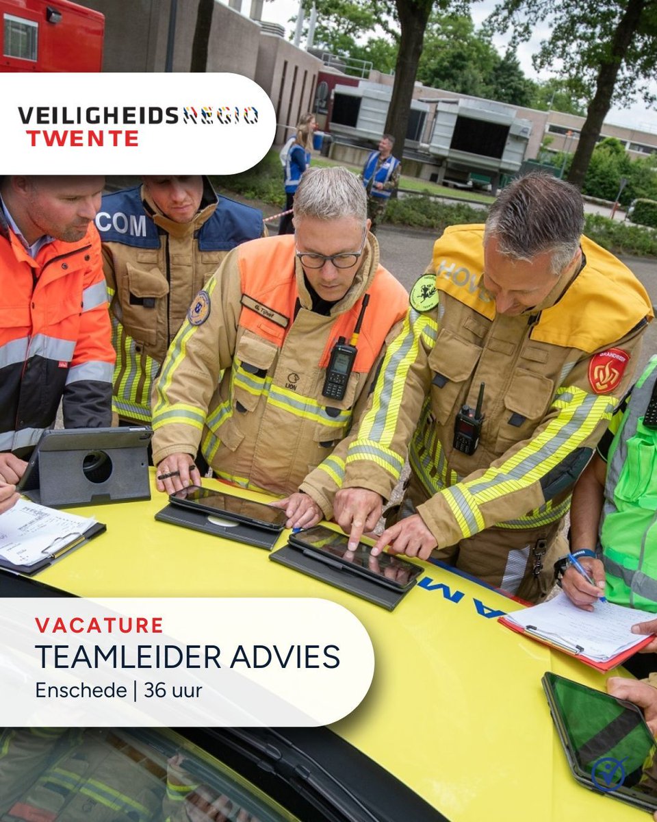 🚨 Leiderschap met maatschappelijke impact?

Veiligheidsregio Twente zoekt een Teamleider Advies! Strategisch werken aan veiligheid, met een sterk team aan je zijde.

👉 Solliciteer nu: eu1.hubs.ly/H0l8tFS0
#Vacature #Teamleider #Veiligheidsregio #Twente #Advies