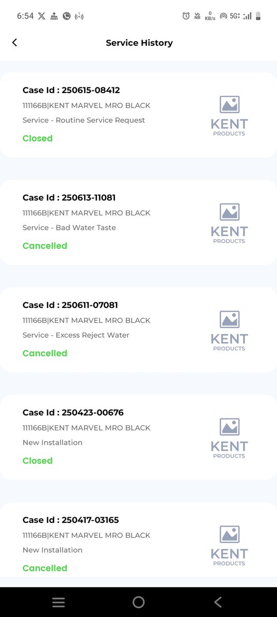 SainiDevkant's tweet image. @KentROSystems @AquagaurdP @aquafreshro @ROSystem1 #kent ka RO system koi bhi buy nhi karna nhi to bad pachhtana padega very bad service #kentrosystems  so pls avoid Kent ro system . M 4 - 5 bar service request dal chuka hu but koi response nhi diya or close or cancel kr dete h