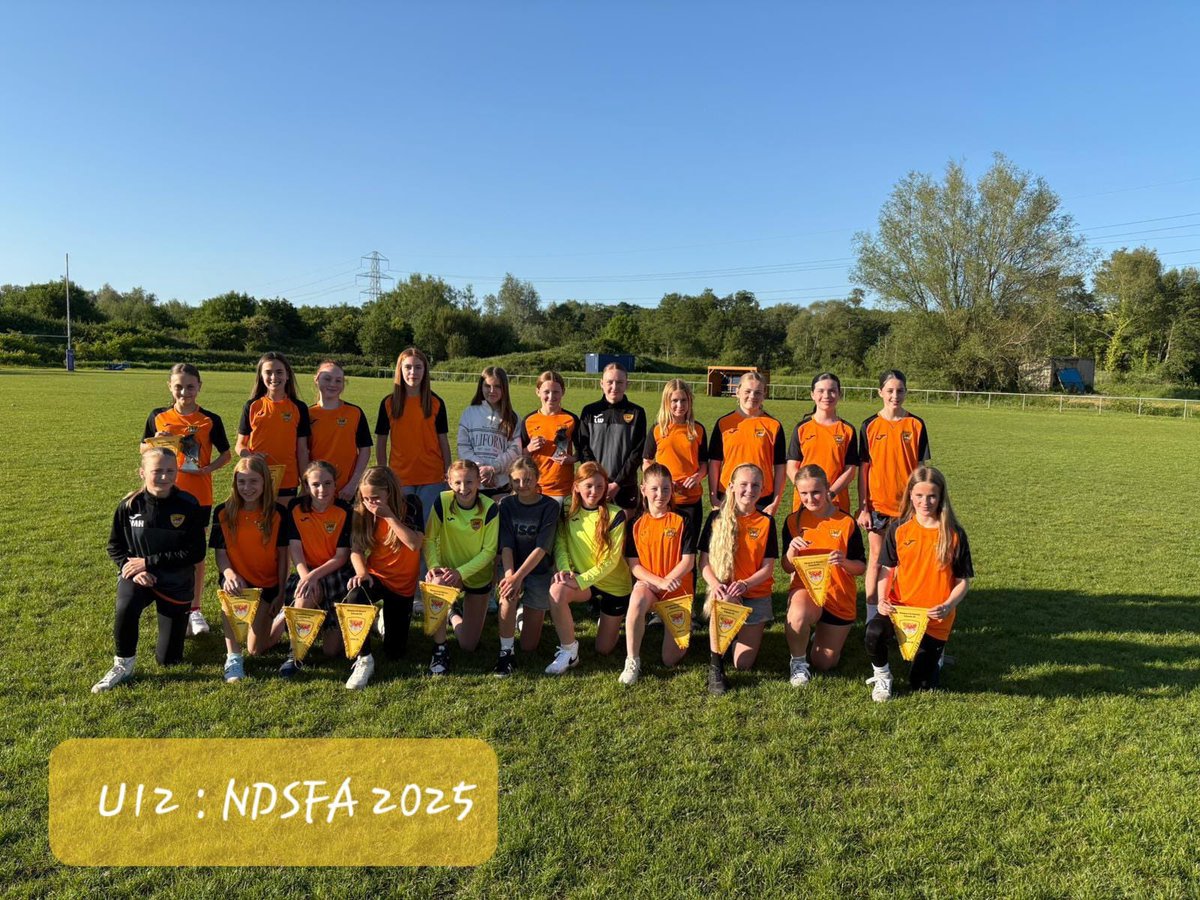 Well done to all our girls this past season
You are a credit to the association
Good luck in the trials