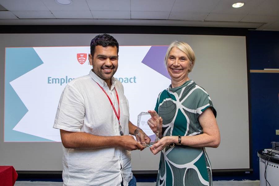 MDX Science & Tech (@mdxsat) on Twitter photo Congrats to LSI'S <a href="/NimaiParmar/">Nimai Parmar</a> on his 'Middlesex Teaching Excellence Award 2025' for Employability Impact - for preparing students to succeed in their careers and beyond their time with us at Middlesex #TeamMDX #MDXSAT #MDXLSI #teacherstudent #university Congrats to LSI'S <a href="/NimaiParmar/">Nimai Parmar</a> on his 'Middlesex Teaching Excellence Award 2025' for Employability Impact - for preparing students to succeed in their careers and beyond their time with us at Middlesex #TeamMDX #MDXSAT #MDXLSI #teacherstudent #university