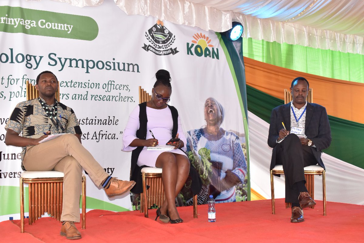 BIBA_Kenya's tweet image. We’re live from Kirinyaga University as Day 2 of the Agroecology symposium kicks off!
Focus today:
.Phasing out toxic pesticides
.Youth engagement in Agroecology
.Growing local agroecology markets
.Promoting the Kilimohai (blue label)
#AgroecologyNow #FoodSovereignty