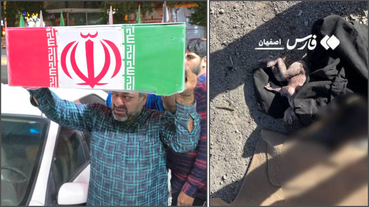 کوچک‌ترین تابوت شهدای ایران 
نوزادی که در شکم مادر سقط شد