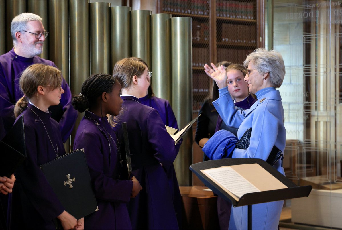 _cathedralmusic's tweet image. Happy birthday to our Royal Patron, HRH The Duchess of Gloucester! From all of us at the Trust, many happy returns, and thank you for your continued support of the cathedral music tradition 🎶🎉