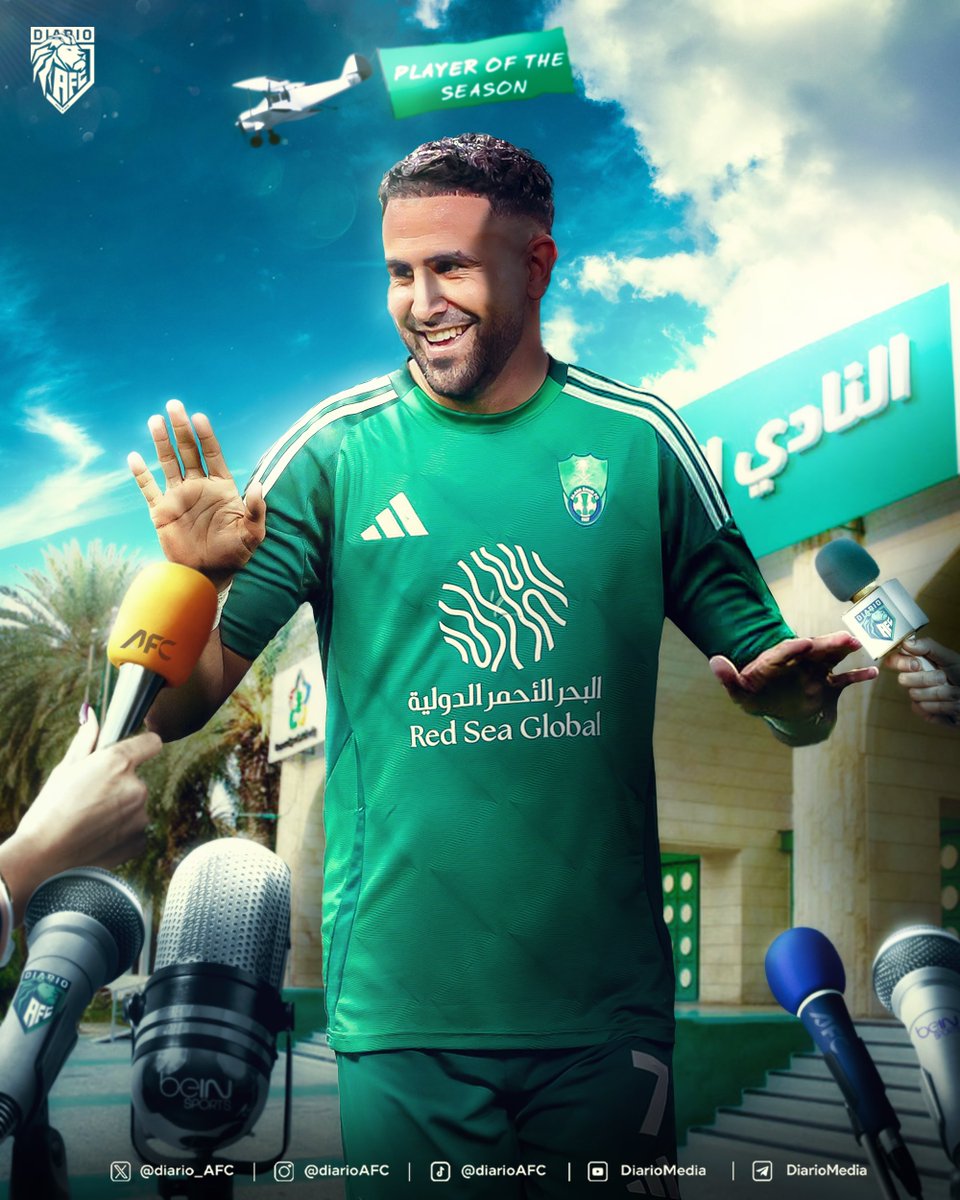 🚨🚨🚨 عاجل - رسميًا |

رياض محرز يفوز بجائزة أفضل لاعب في دوري أبطال آسيا النخبة بتصويت الجماهير 🟢⚪️

 #diarioAFC